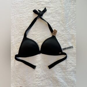 Victoria Secret PINK Black Triangle Bikini Top